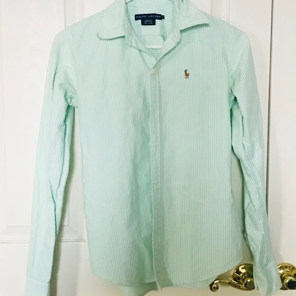 ralph lauren women's button down oxford